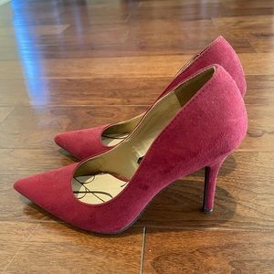 Sam and Libby 👠 Women’s Red High Heels - Shoe Size 6.5 EUC